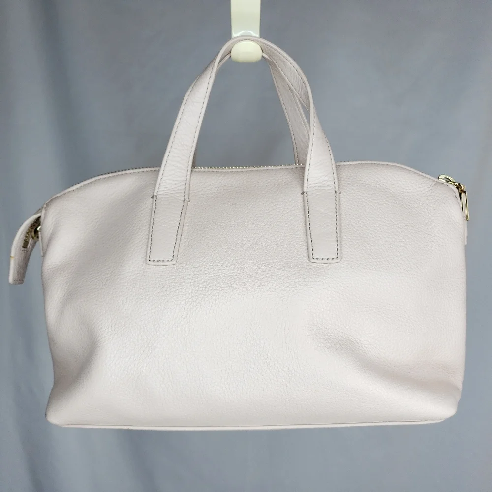 Tory Burch Blush Leather Handbag - Picture 3 of 16